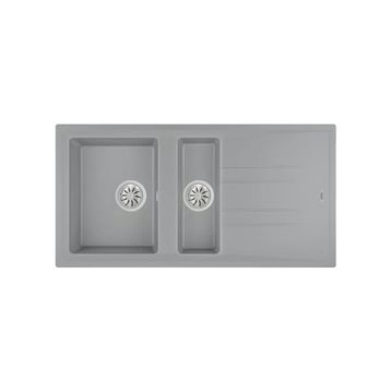 Teka Stone 60 B-Tg Metalik Gri Granit Eviye