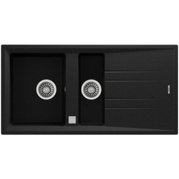 Teka Stone 60 B-TG Siyah Granit Eviye