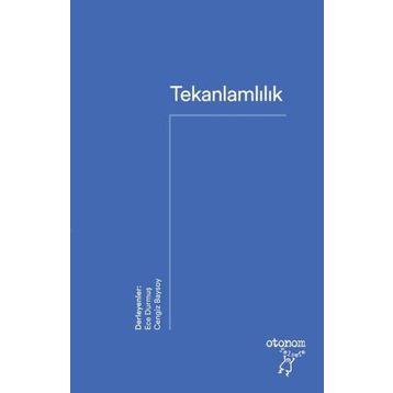 Tekanlamlılık - Otonom Yayıncılık