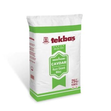 Tekbaş Un 25 kg Çavdar Hazır Ekmek Miksi
