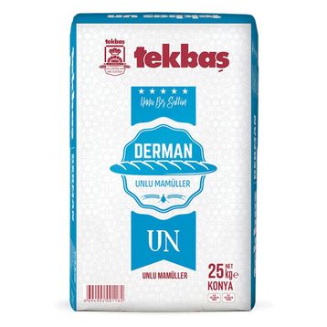 Tekbaş Un 25 kg Lüks Ekmek ve Unlu Mamüller Unu