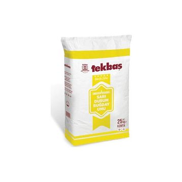 Tekbaş Un 25 kg Sarı Durum Buğday Unu