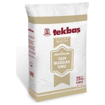 Tekbaş Un 25 kg Tam Buğday Unu