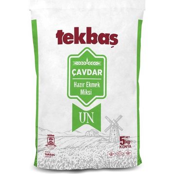 Tekbaş Un 5 kg Çavdar Hazır Ekmek Miksi