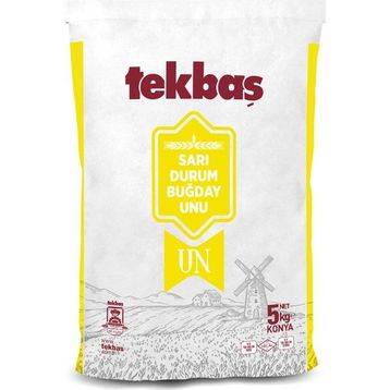 Tekbaş Un 5 kg Sarı Durum Buğday Unu