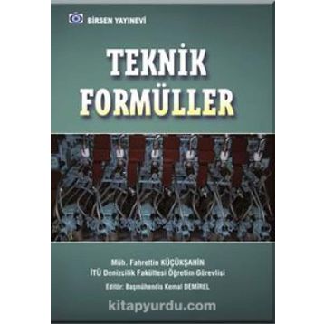 TEKNIK FORMÜLLER - MUSTAFA ESENTEPELI