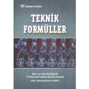 TEKNIK FORMÜLLER - MUSTAFA ESENTEPELI