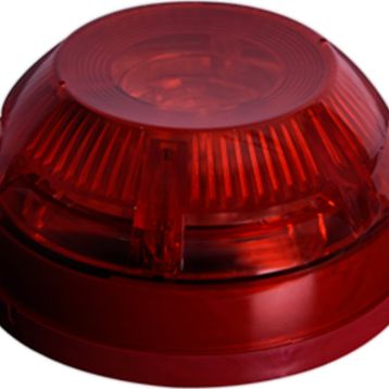 Teknim TFS-3193R Kırmızı EN54-23 Sertifikalı Konvansiyonel Yangın Alarm Flaşörü