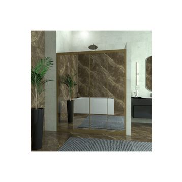 Tekno Duşakabin Bronze 2 Castor 6 mm Reflekte Cam Duşakabin