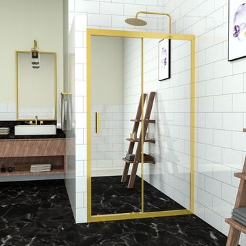 Tekno Duşakabin Gold Capello 6 mm Reflekte Cam Duşakabin