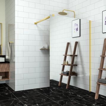 Tekno Duşakabin Gold Tetra 6 mm Reflekte Cam Seperatör Duşakabin