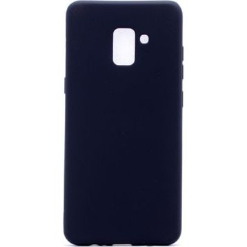 Tekno Grup Samsung Galaxy A8 Plus Mat Premium Siyah Silikon Kılıf
