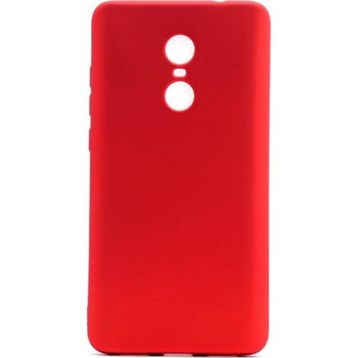 Tekno Grup Samsung Galaxy Note 4 Mat Premium Kırmızı Silikon Kılıf
