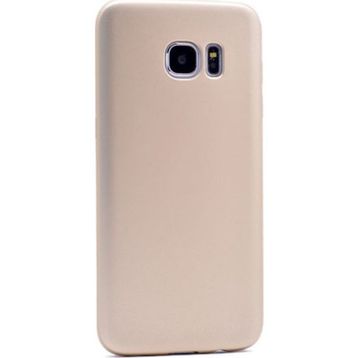 Tekno Grup Samsung Galaxy Note 5 Mat Premium Gold Silikon Kılıf