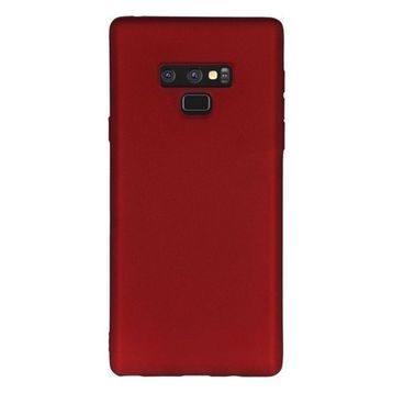 Tekno Grup Samsung Galaxy Note 9 Mat Premium Kırmızı Silikon Kılıf