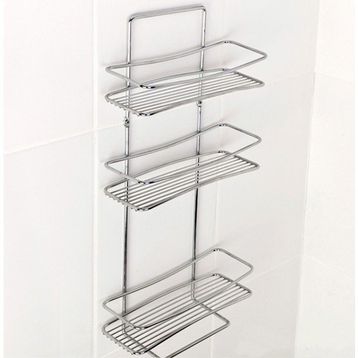 Tekno-Tel BK006 Üç Katlı Köşe Rafı