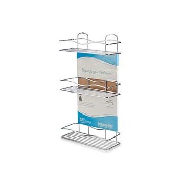 Tekno-Tel BK013 Üç Katlı Banyo Rafı