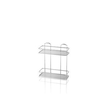 Tekno-Tel BK018 2'li Krom Duş Rafı