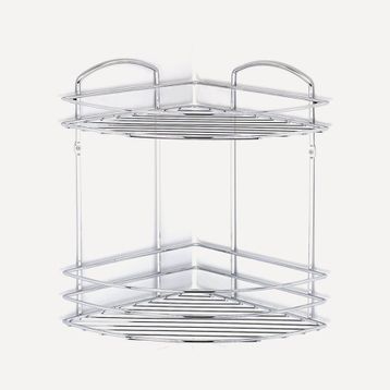 Tekno-Tel BK032 İki Katlı Köşe Rafı