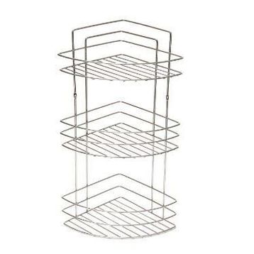 Tekno-Tel BK033 Üç Katlı Köşe Rafı