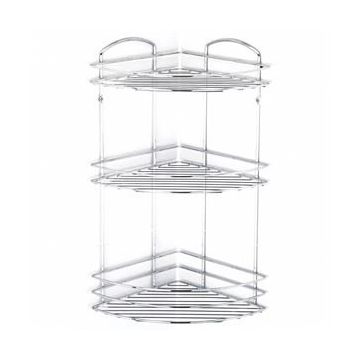 Tekno-Tel BK033 Üç Katlı Köşe Rafı