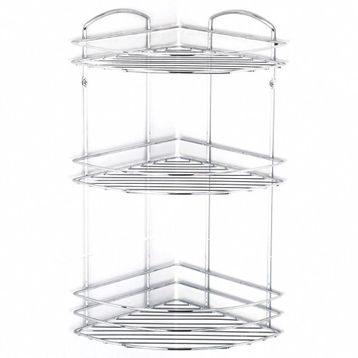 Tekno-Tel BK033 Üç Katlı Köşe Rafı