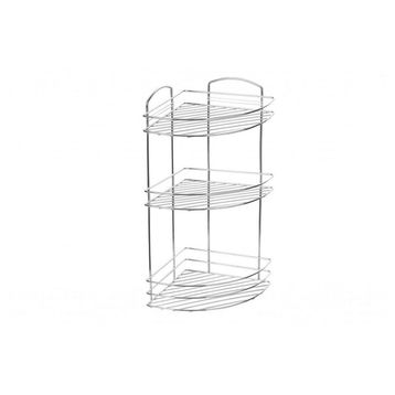 Tekno-Tel BK033 Üç Katlı Köşe Rafı