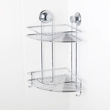 Tekno-Tel DM253 Vakumlu İki Katlı Köşe Rafı
