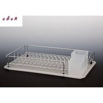 Tekno-Tel KB006 Krom Tek Katlı Bulaşık Sepeti