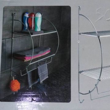 Tekno-Tel MG501 Otel Tipi 2 Katlı Havlu Rafı