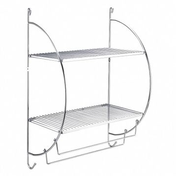 Tekno-Tel MG501 Otel Tipi 2 Katlı Havlu Rafı