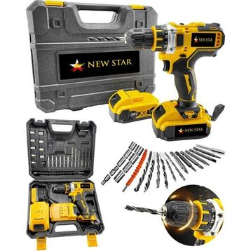 Tekno Trust Pro XXC-Line 36 W 5 Ah Darbesiz Vidalama Şarjlı 27 Parça Matkap
