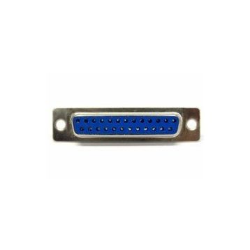 Teknogreen 25 Pin 2 Sıra D-Sub Dişi Şase Konnektör