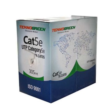 Teknogreen TK-CAT05 305 m 0.40 mm CCA Cat5 Kablo