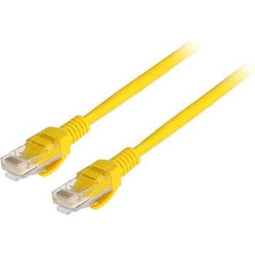 Teknogreen TKC-001S 1 mt Sarı Cat6 Kablo