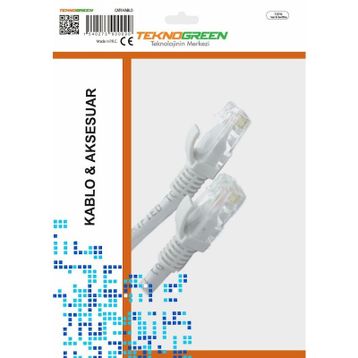 Teknogreen TKC-015 15 mt Cat6 Kablo