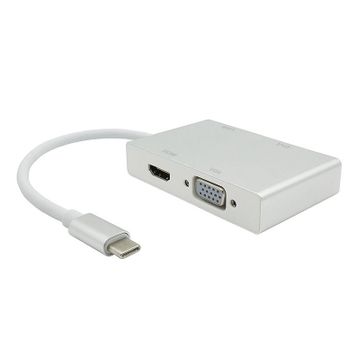 Teknogreen TKD-866 USB Tip C Vga Dvi HDMI USB Dönüştürücü