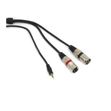 Teknogreen TKS-1003 2xXLR Erkek 3.5 mm Stereo Erkek 3 m Kablo