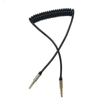 Teknogreen TKS-135 Stereo E-E 1m 3.5 mm Spiral Kablo