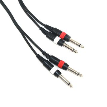 Teknogreen TKS-713 2x6.3 mm Mono Erkek 3 m Kablo