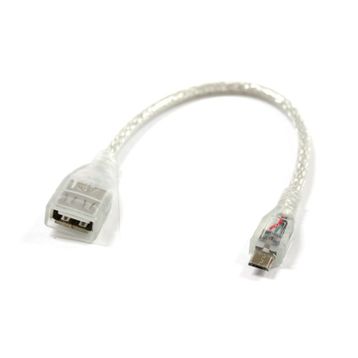 Teknogreen TKU-M111 0.2 m OTG USB to Mini USB Kablo