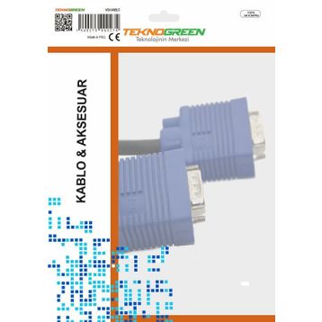 Teknogreen TKV-003 3 m Vga Kablo