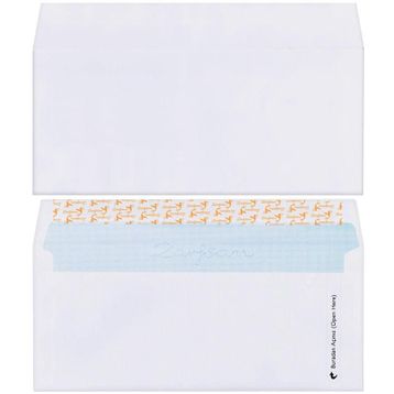 Teknomeda Penceresiz 110 gr 10.5x24 cm 50'li Paket Diplomat Zarf
