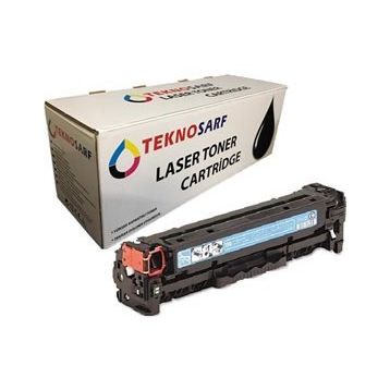 Teknosarf HP CC531A Mavi Muadil Toner