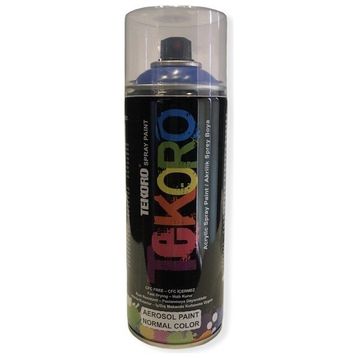 Tekoro 5002 Ultramarin Mavi 400 ml Akrilik Sprey Boya