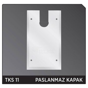 Teksan Tks 01 Cam Kapı Paslanmaz Hidrolik Kapağı