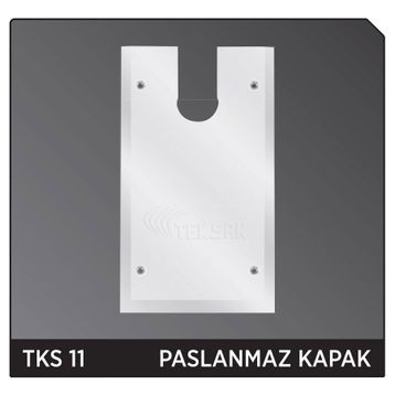 Teksan Tks 01 Cam Kapı Paslanmaz Hidrolik Kapağı