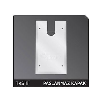Teksan Tks 01 Cam Kapı Paslanmaz Hidrolik Kapağı