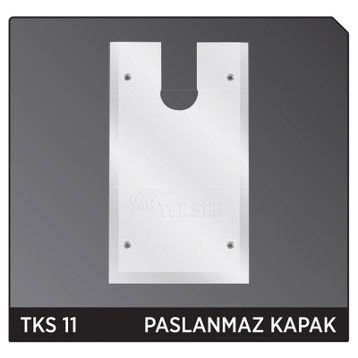 Teksan Tks 01 Cam Kapı Paslanmaz Hidrolik Kapağı