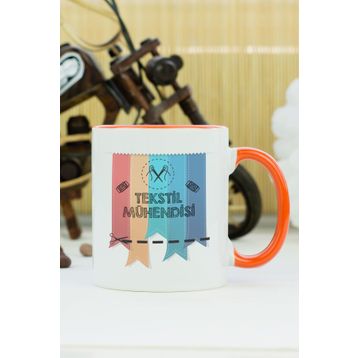 Tekstil Mühendisi Turuncu Kupa Bardak